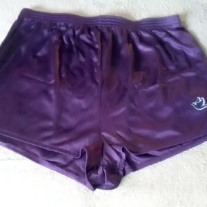 Vintage (80s/90s) running shorts made by "dove" sz. Large, 100% nylon.